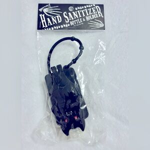 Kreepsville Bat hand sanitizer/lotion holder with refillable bottle.  New!